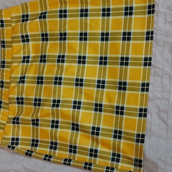 Divided Plaid Mini Skirt/H & M/Plaid/Mini/Sexy/Bodycon/Sz M - Picture 4 of 6